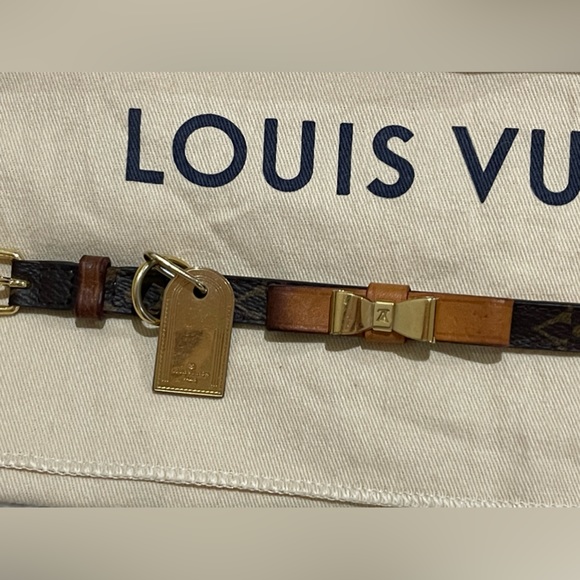 Louis Vuitton baxter dog collar xs/s used great condition 30 cm (11.811 inches) - Picture 4 of 5